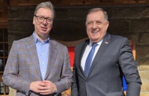 Dodik sa Vučićem: Zajedno nastavljamo da čuvamo mir, jačamo saradnju i gradimo sigurniju budućnost za sve