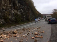 PUTEVI: Veći odron na putu Foča-Miljevina