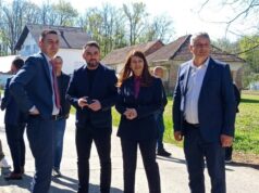 Kuzmićeva u Pelagićevu; Posjetila lokacije koje su bile ugrožene prilikom posljednjih obilnih padavina