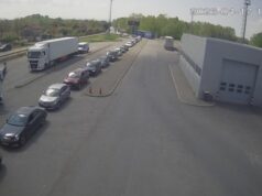 Na prelazu Gradina pojačana frekvencija vozila na izlazu iz BiH