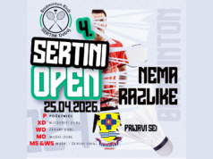 DOBOJ: Doboj domaćin međunarodnog badminton turnira „Sertini Open 4 – NEMA RAZLIKE“
