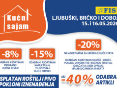 Kućni sajam FIS u Ljubuškom, Brčkom i Doboju 15. i 16. maja – iskoristite odlične popuste za jeftiniju kupovinu