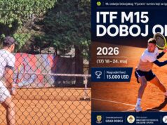 DOBOJ: Danas počinju kvalifikacioni mečevi za ITF M15 turnir “Doboj open 2026”