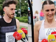 DOBOJ: Mlađen Samardžić i Jelena Kosić pobjednici međunarodne “Đurđevdanske trke” (FOTO)